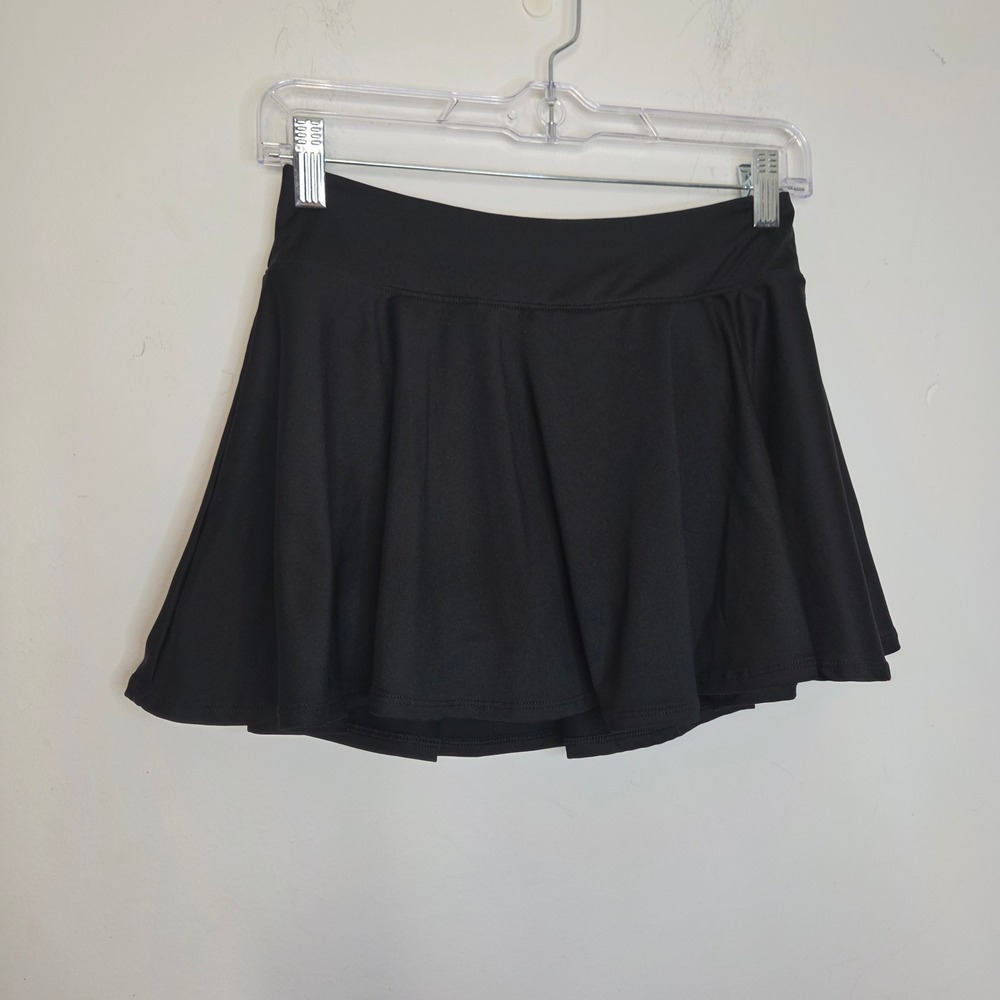 Nike Dri-FIT Black Athletic Skort Tennis‎ Golf Running Shorts Skirt Womens XS